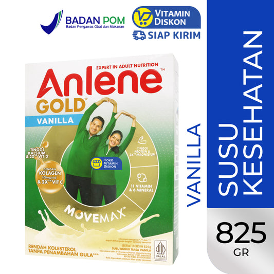 ANLENE GOLD VANILLA 825G