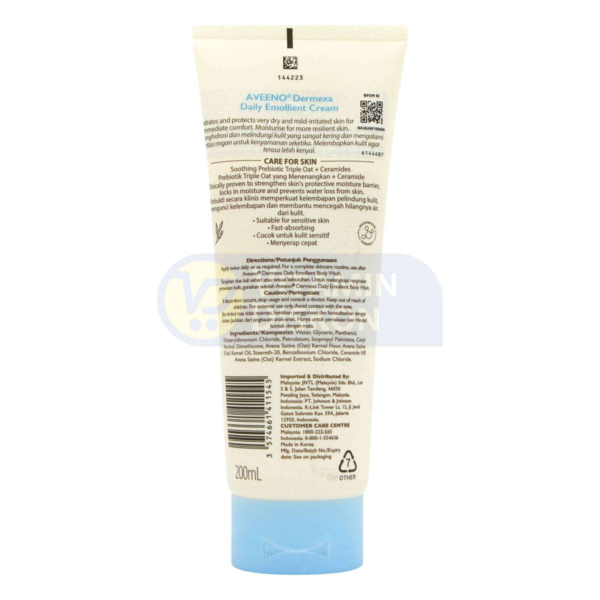 AVEENO BABY DERMEXA CREAM 200 GR