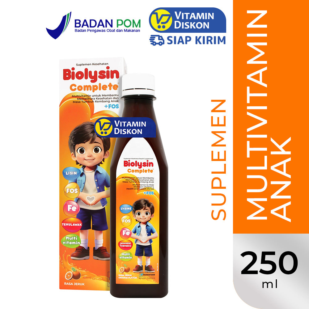 BIOLYSIN COMPLETE RASA JERUK 250 ML