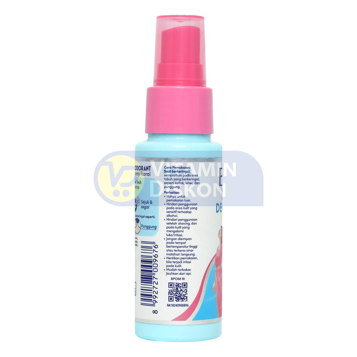 BIORE BREEZE DEODORANT SPRAY MINTY FLORAL 50 ML