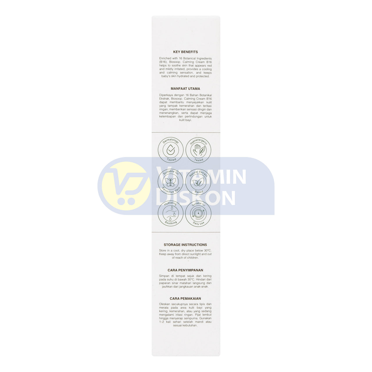 BIOSOOP CALMING CREAM B16 40ML