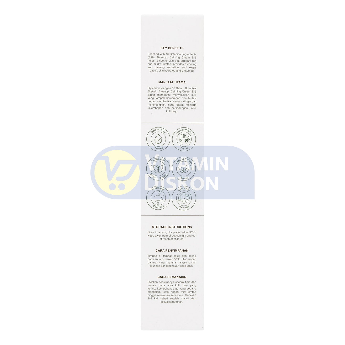 BIOSOOP CALMING CREAM B16 40ML