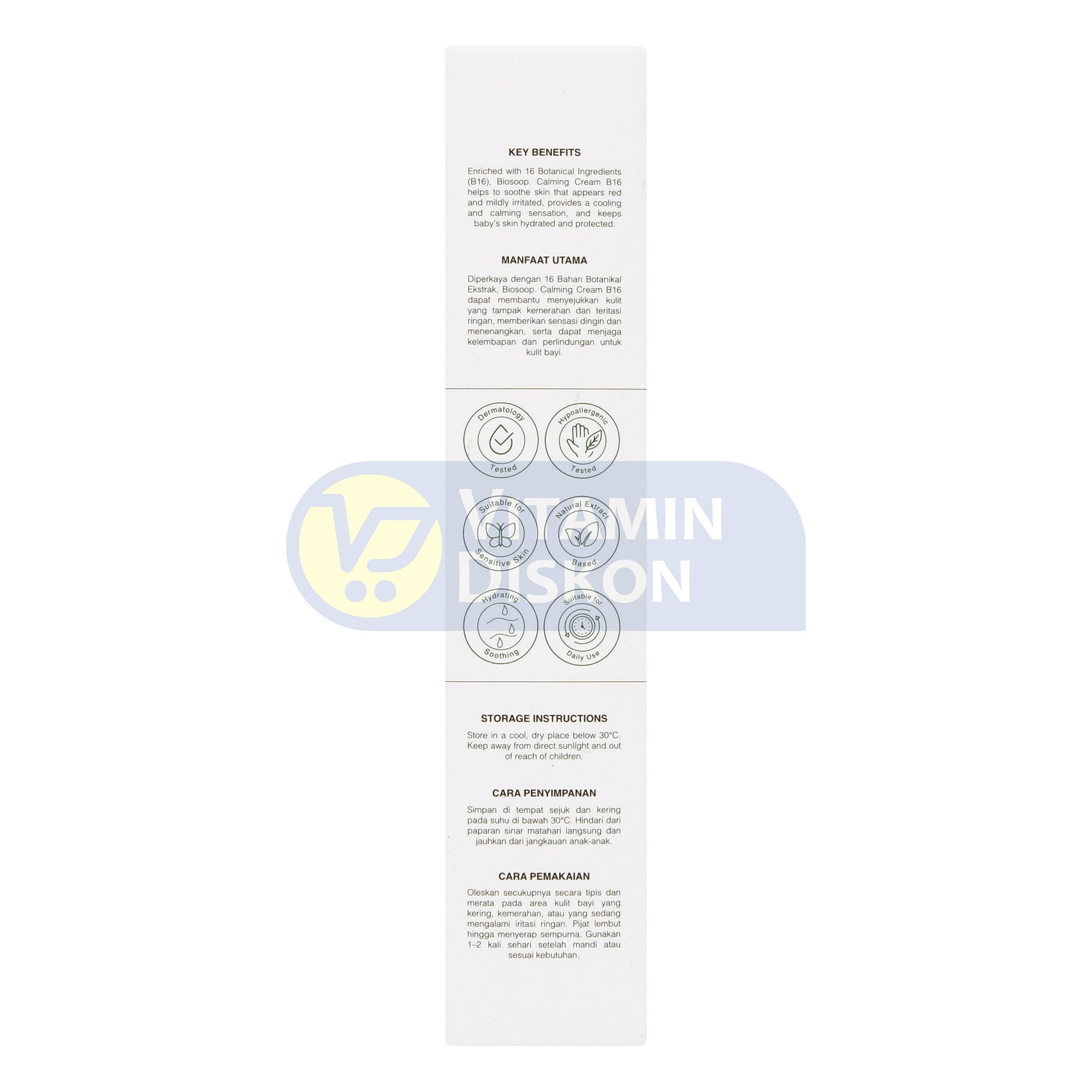 BIOSOOP CALMING CREAM B16 40ML