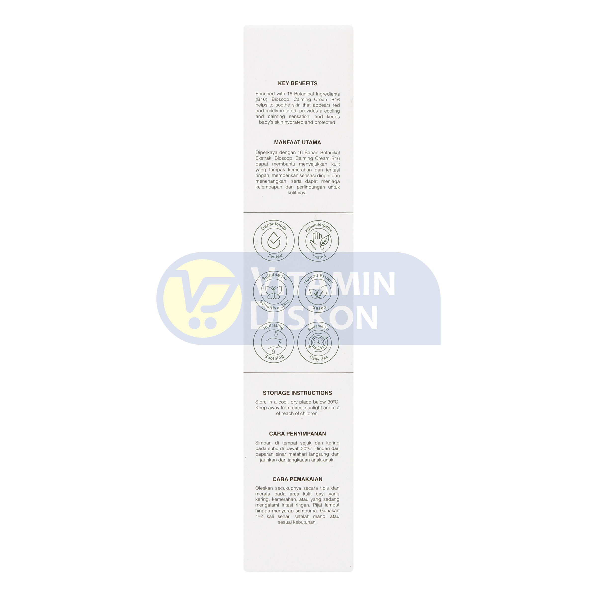 BIOSOOP CALMING CREAM B16 40ML