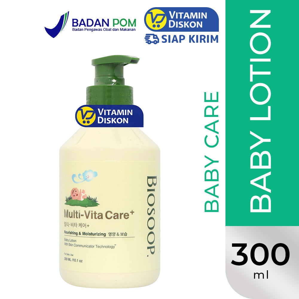 BIOSOOP MULTI-VITA CARE+ BABY LOTION 300ML