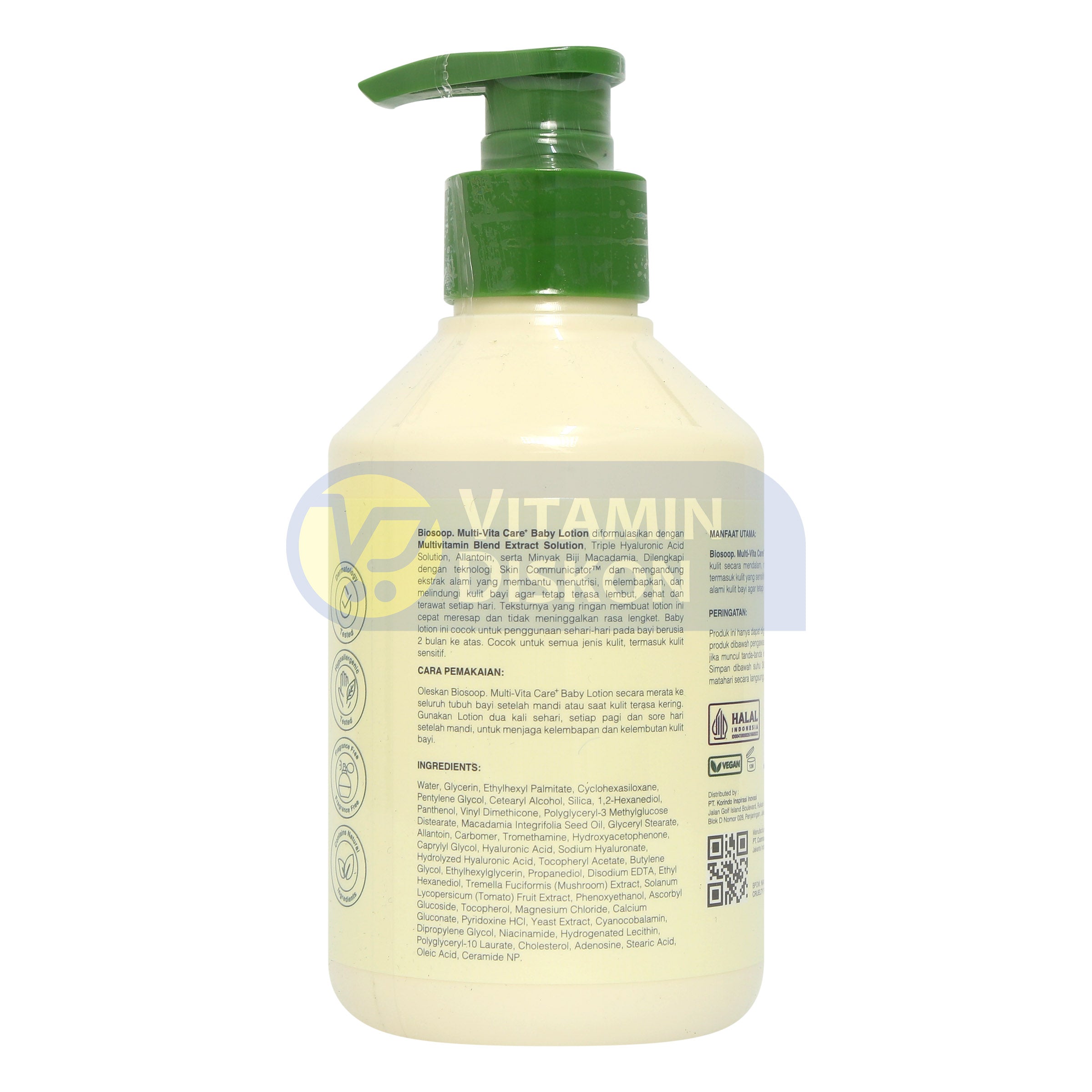 BIOSOOP MULTI-VITA CARE+ BABY LOTION 300ML