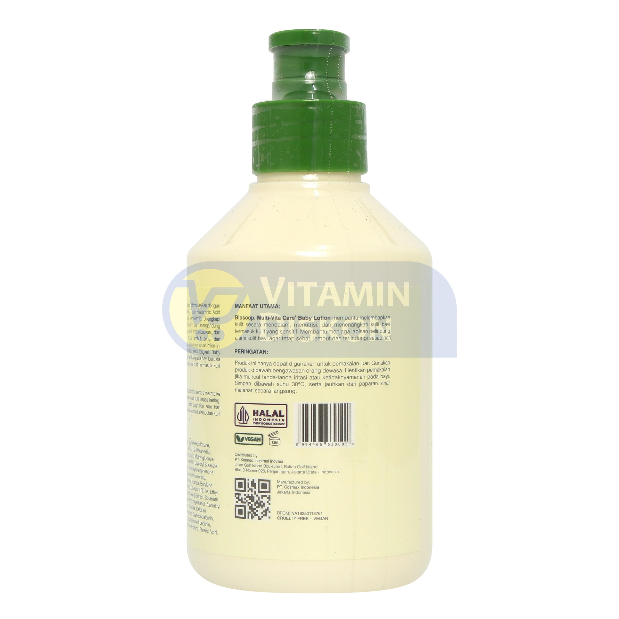 BIOSOOP MULTI-VITA CARE+ BABY LOTION 300ML