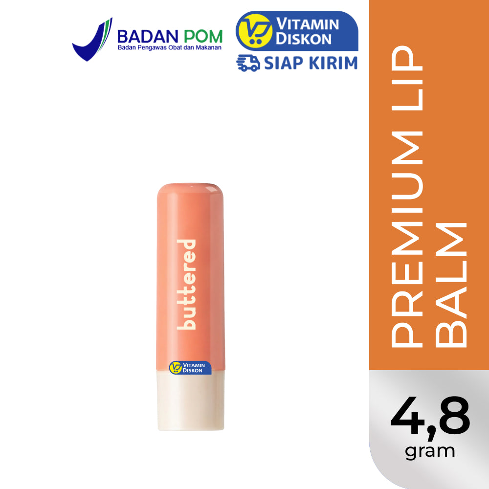 BUTTERED  PREMIUM LIPBALM SPF30 PA++++ PEACH