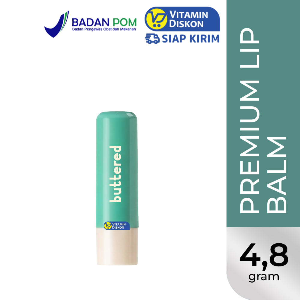 BUTTERED  PREMIUM LIPBALM SPF30 PA++++ PEPPERMINT