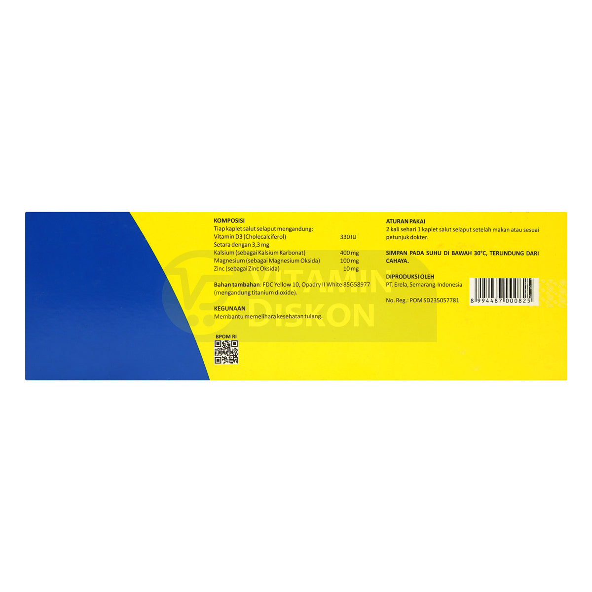 CAVIPLEX BONE ISI 1 BOX ISI 30 KAPLET