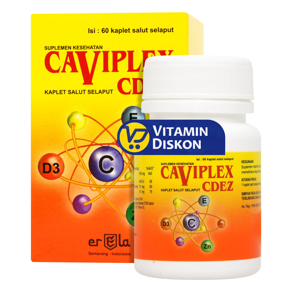 CAVIPLEX CDEZ ISI 60 KAPLET