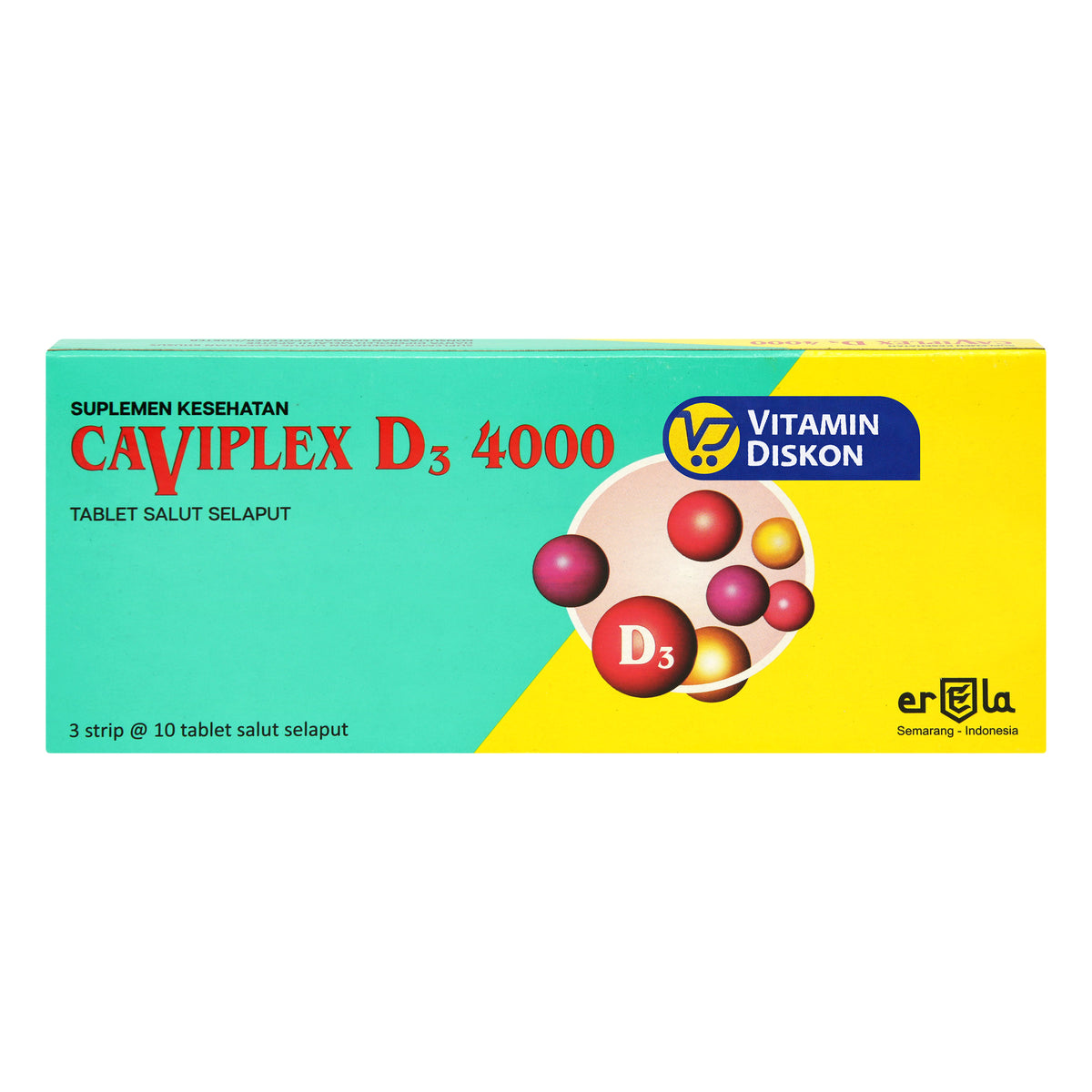 CAVIPLEX D3 4000 ISI 30 KAPLET