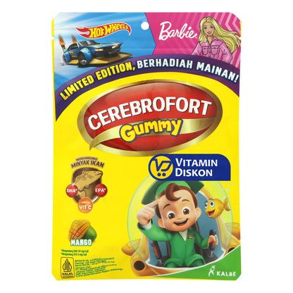 CEREBROFORT MARINE GUMMY RASA MANGGA 20GR