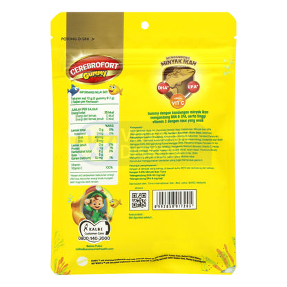 CEREBROFORT MARINE GUMMY RASA MANGGA 20GR