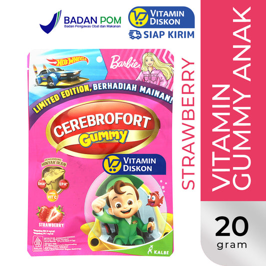 CEREBROFORT MARINE GUMMY RASA STRAWBERRY 20GR