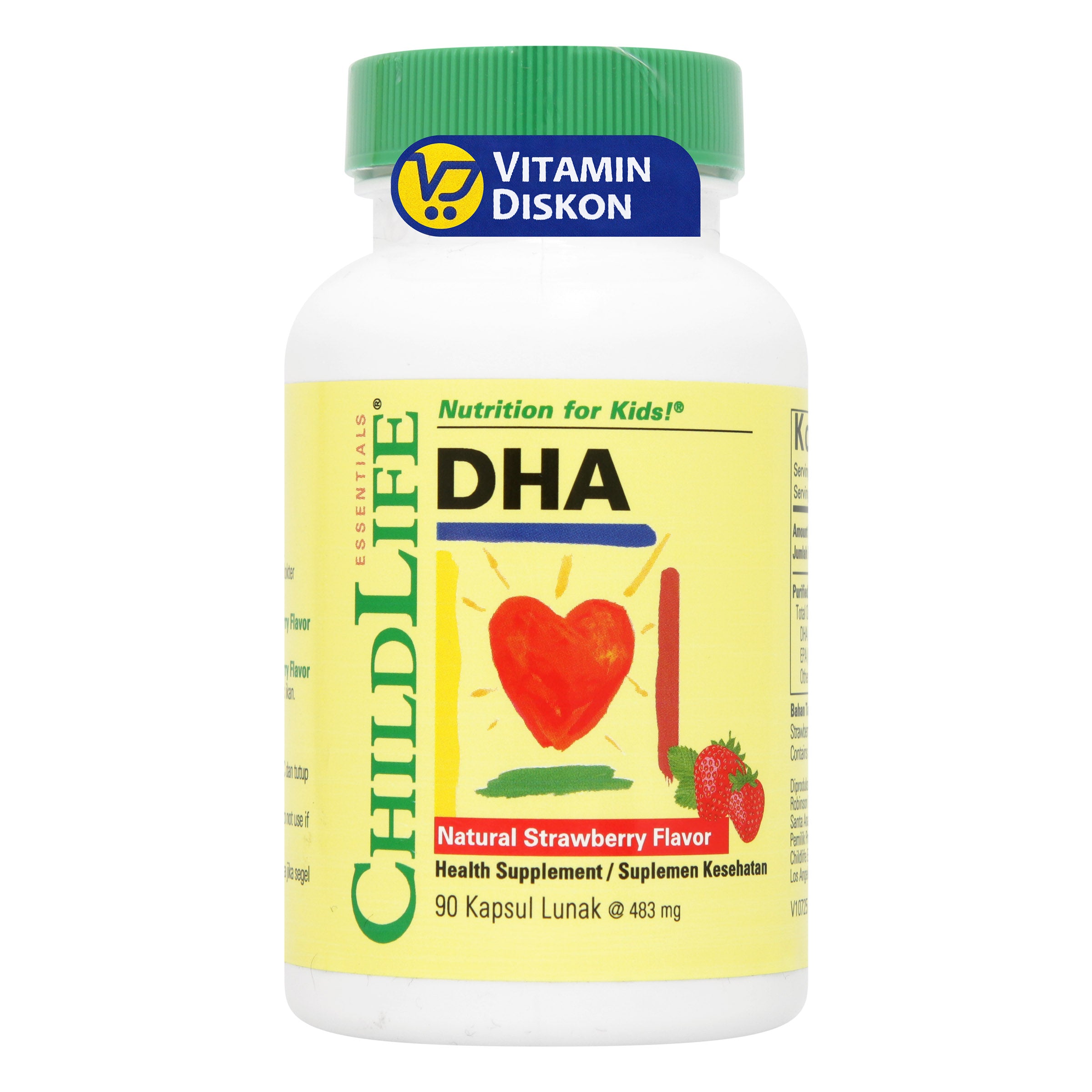CHILD LIFE PURE DHA BPOM-90 SOFTGEL