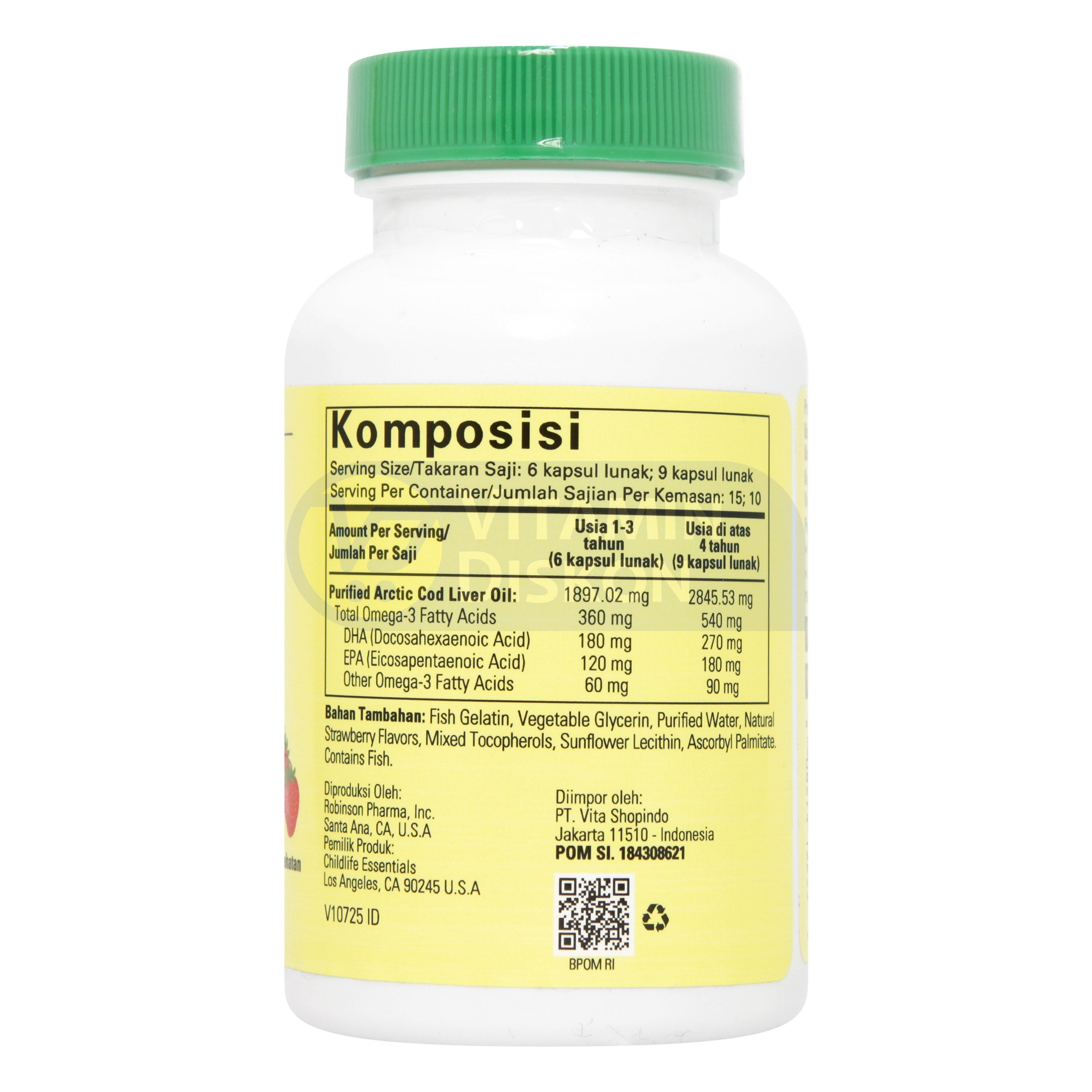 CHILD LIFE PURE DHA BPOM-90 SOFTGEL