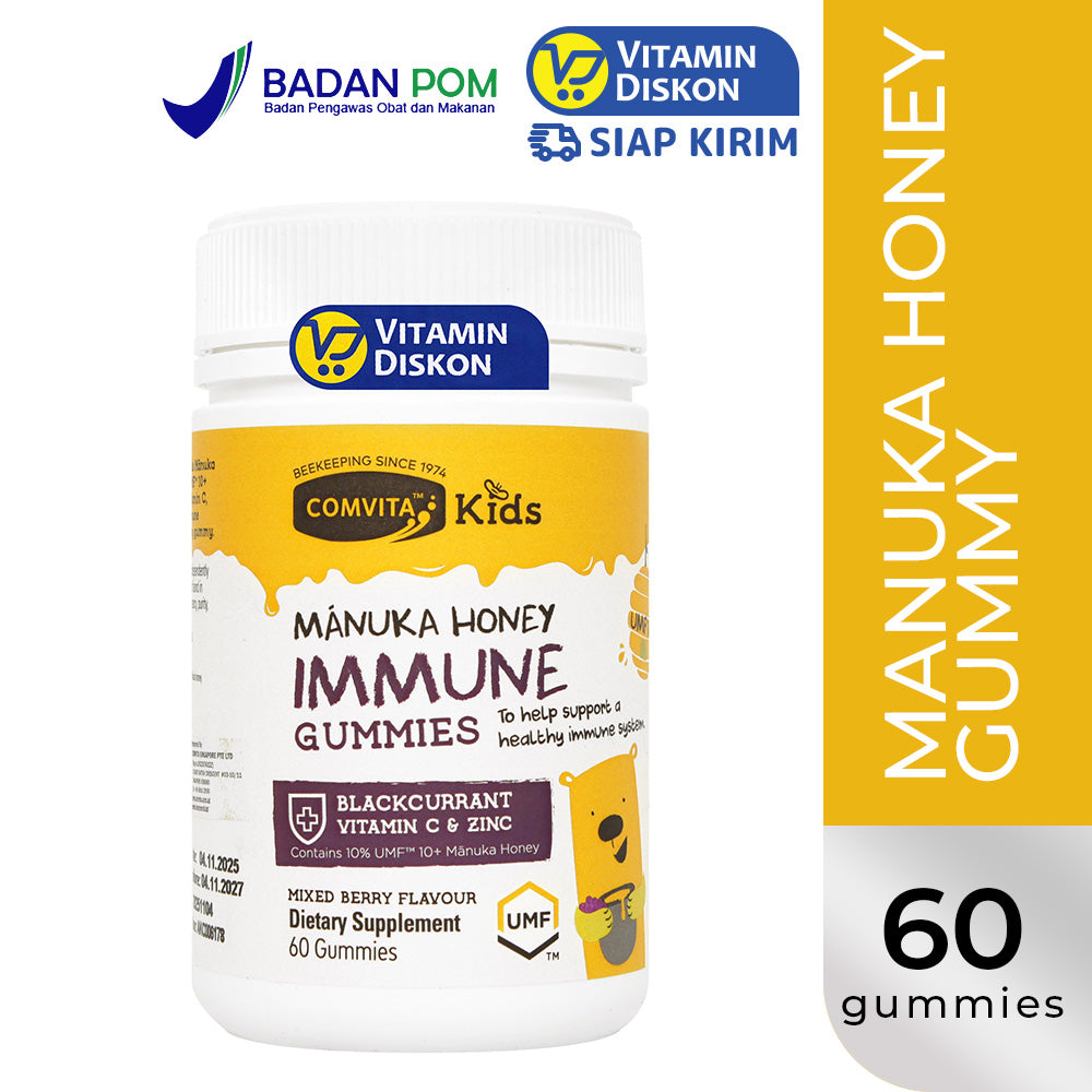 COMVITA KIDS MANUKA HONEY IMMUNITY GUMMIES ISI 60 GUMMIES