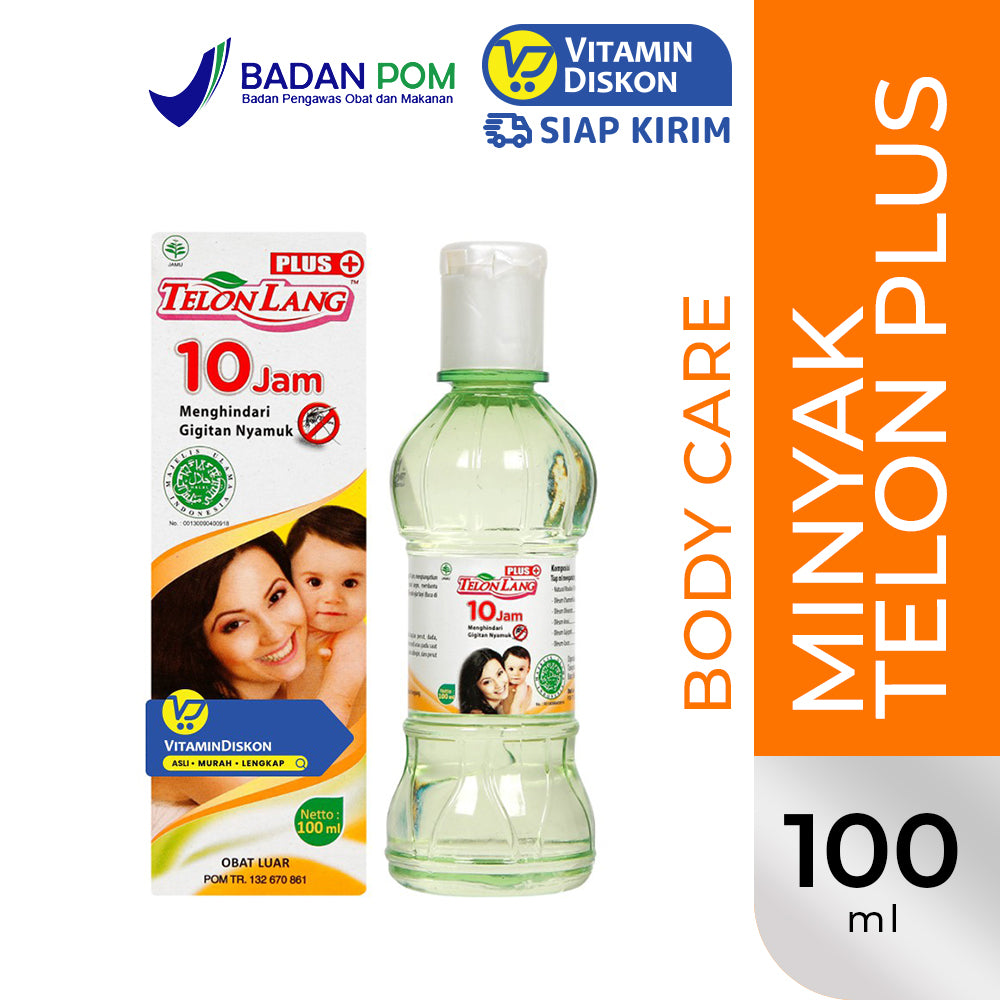 CAP LANG MINYAK TELON PLUS ANTI NYAMUK 100 ML