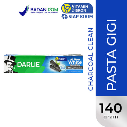 DARLIE ALL SHINY WHITE CHARCOAL CLEAN 140GR