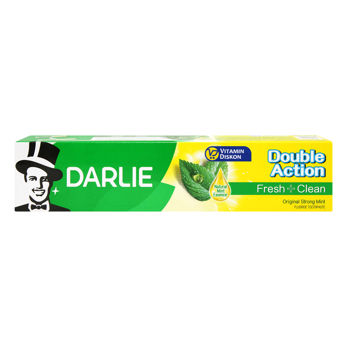DARLIE DOUBLE ACTION FRESH CLEAN ORIGINAL STRONG MINT 225GR