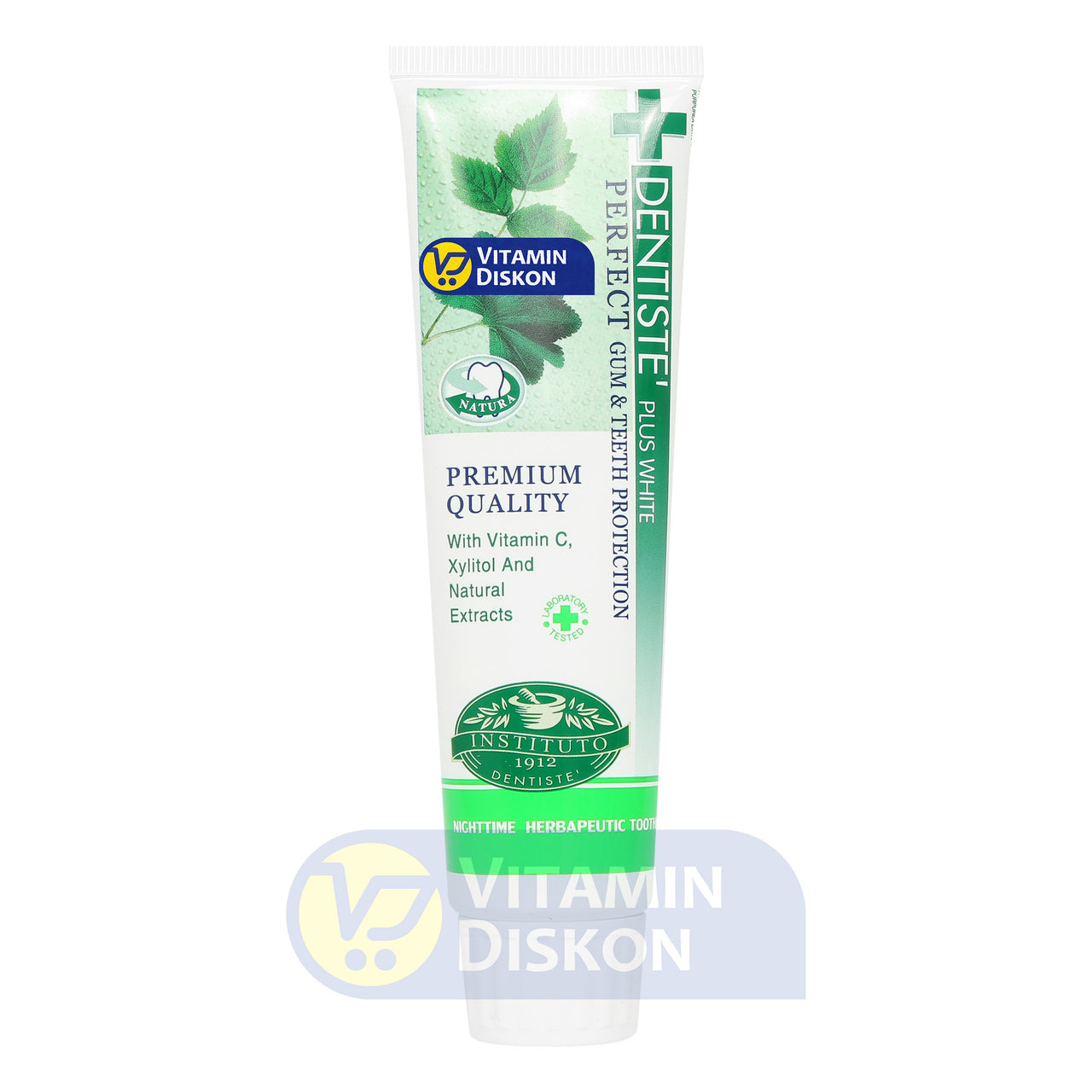 DENTISTE PLUS WHITE NIGHTTIME HERBAPEUTIC TOOTHPASTE 100GR