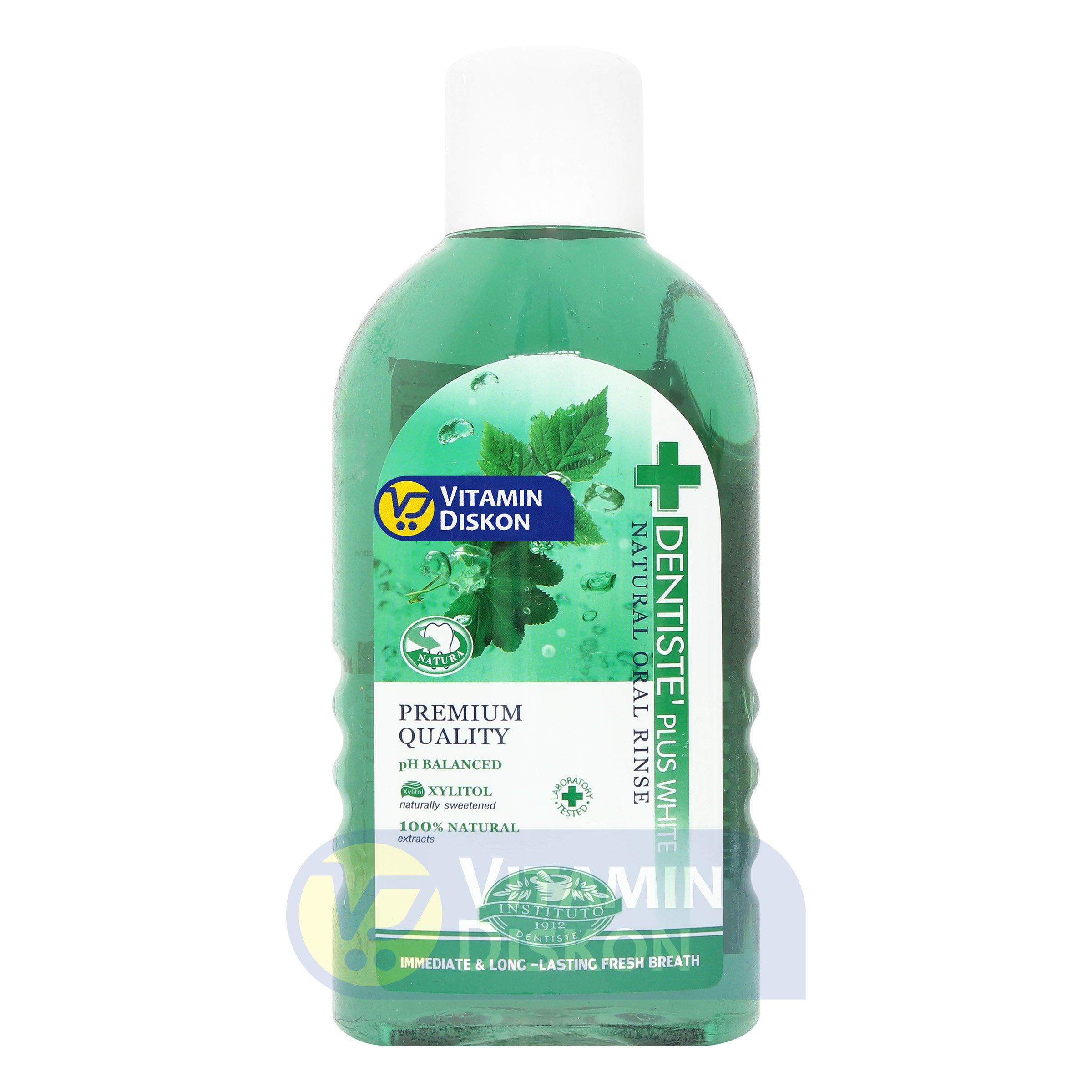 DENTISTE PLUS WHITE ORAL RINSE 450ML