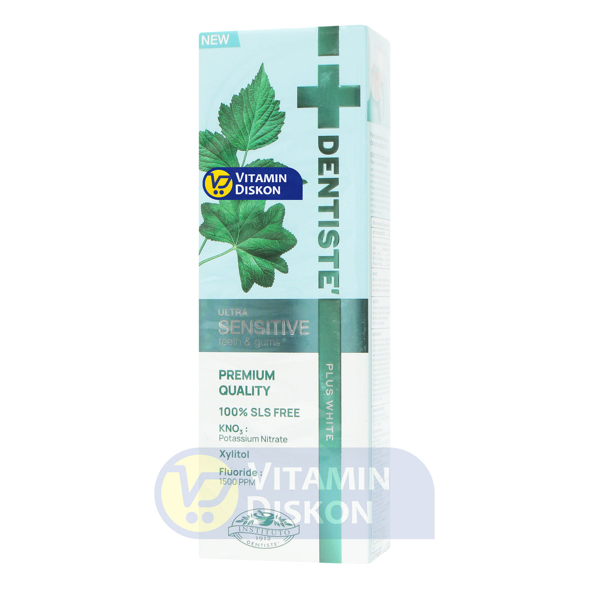 DENTISTE PLUS WHITE ULTRA SENSITIVE TOOTHPASTE 100GR