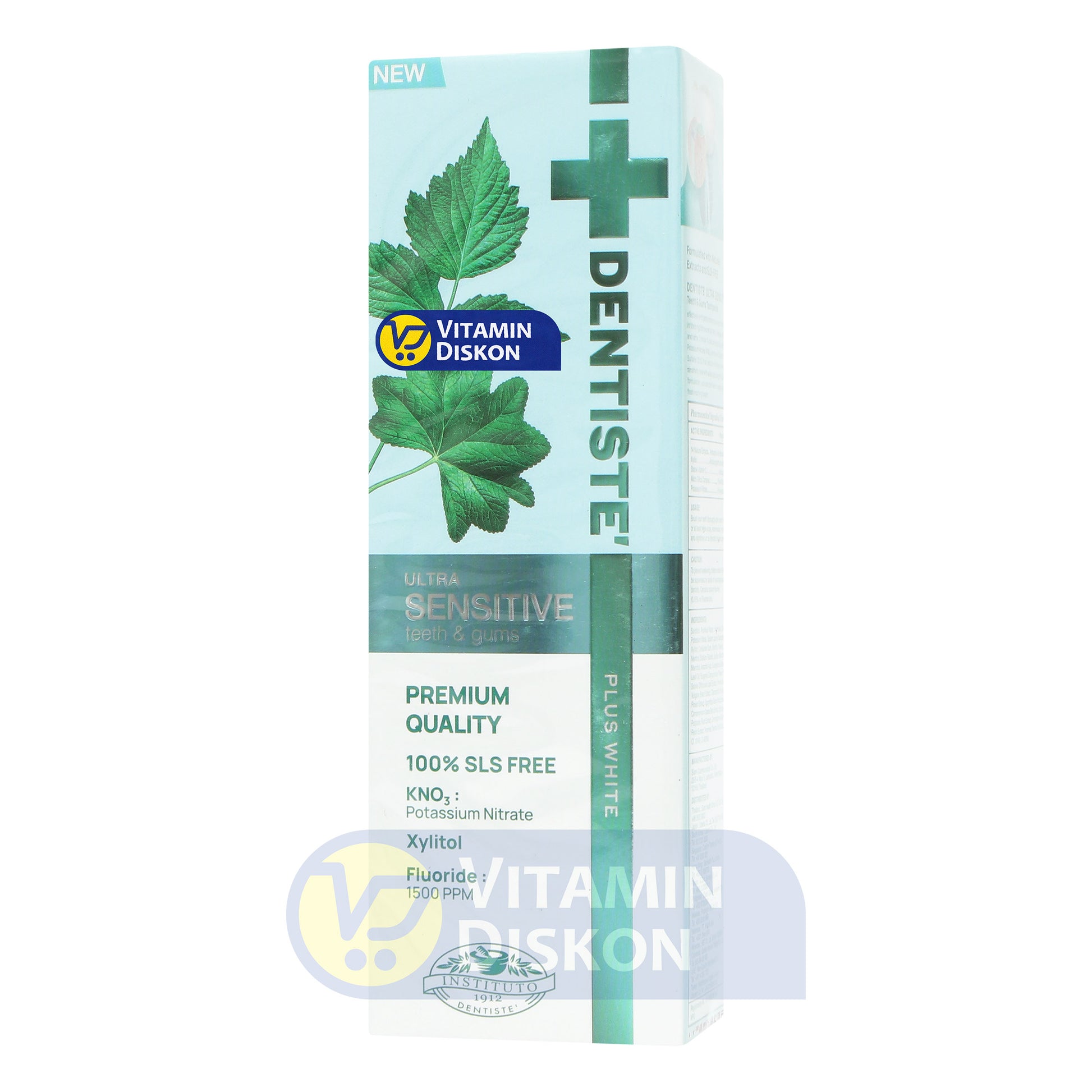 DENTISTE PLUS WHITE ULTRA SENSITIVE TOOTHPASTE 100GR