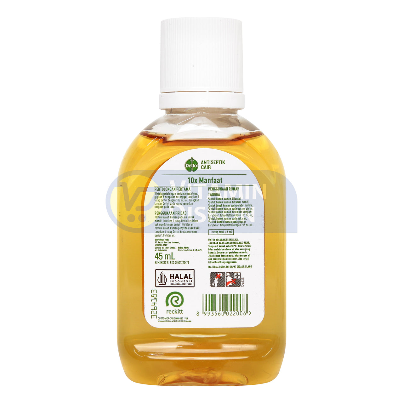 DETTOL ANTISEPTIK 45ML