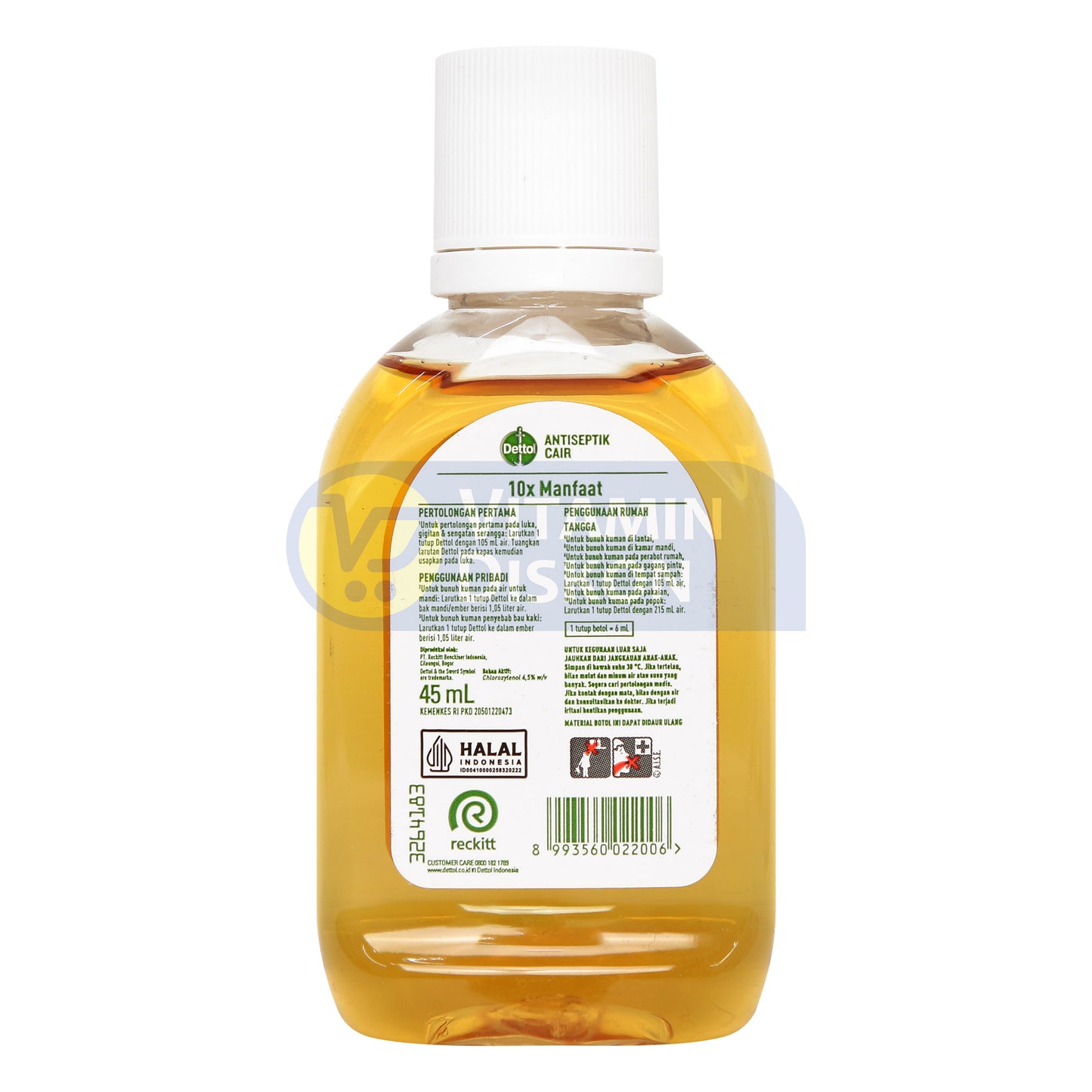 DETTOL ANTISEPTIK 45ML