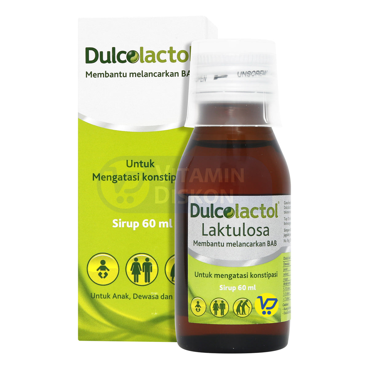 DULCOLACTOL SYRUP 60ML