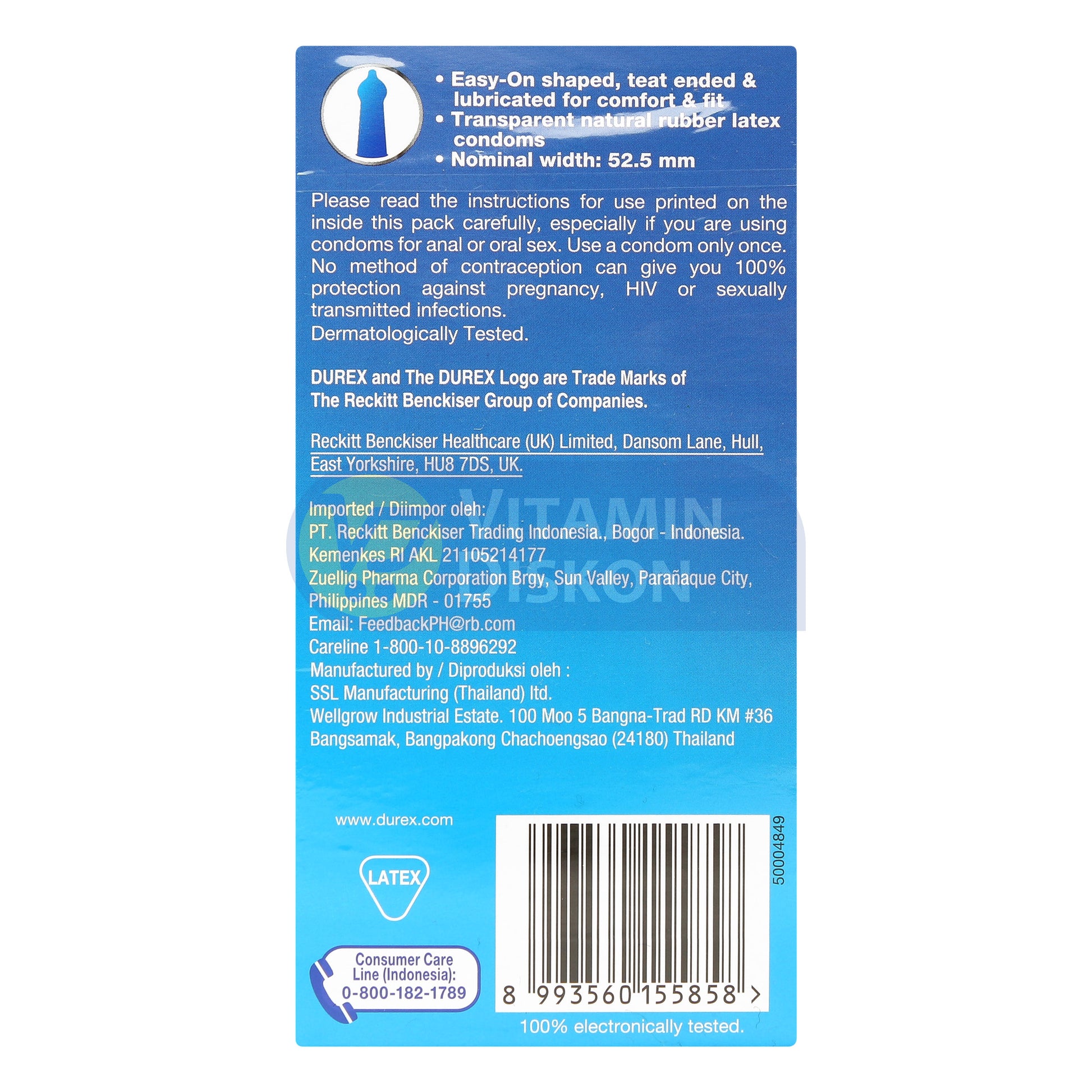 DUREX LOVE 12 CONDOMS