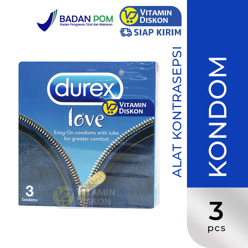 DUREX LOVE 3 CONDOMS
