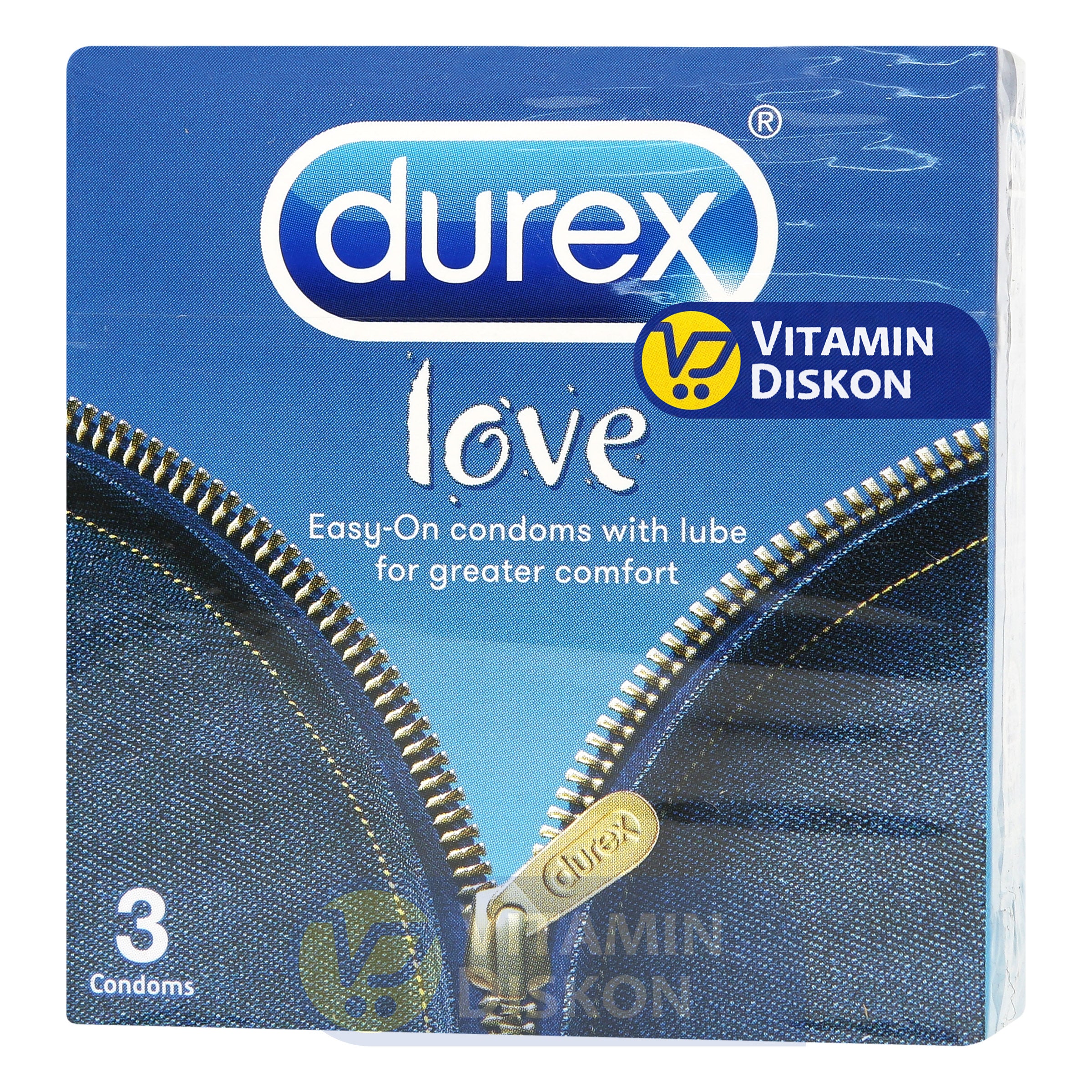 DUREX LOVE 3 CONDOMS