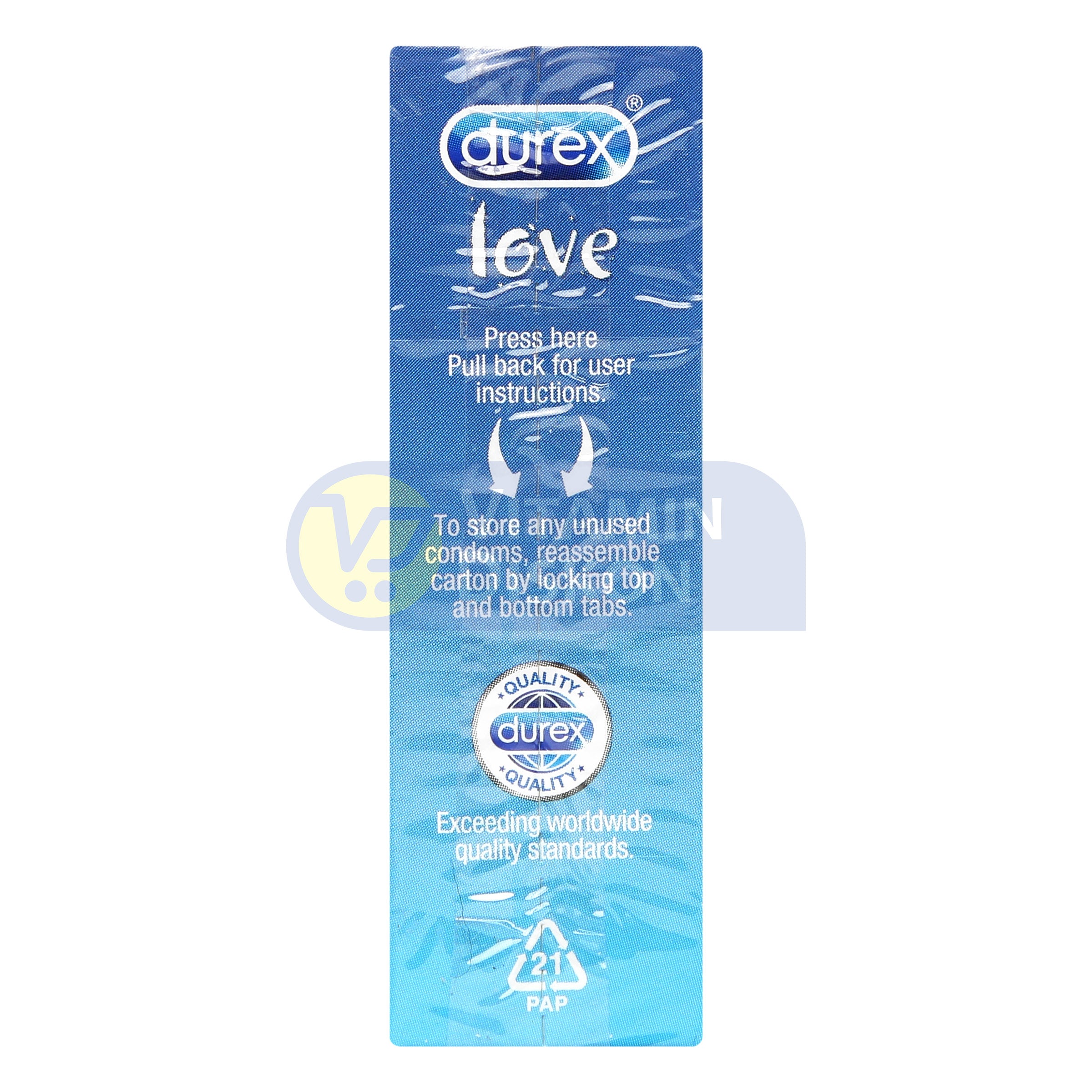 DUREX LOVE 3 CONDOMS