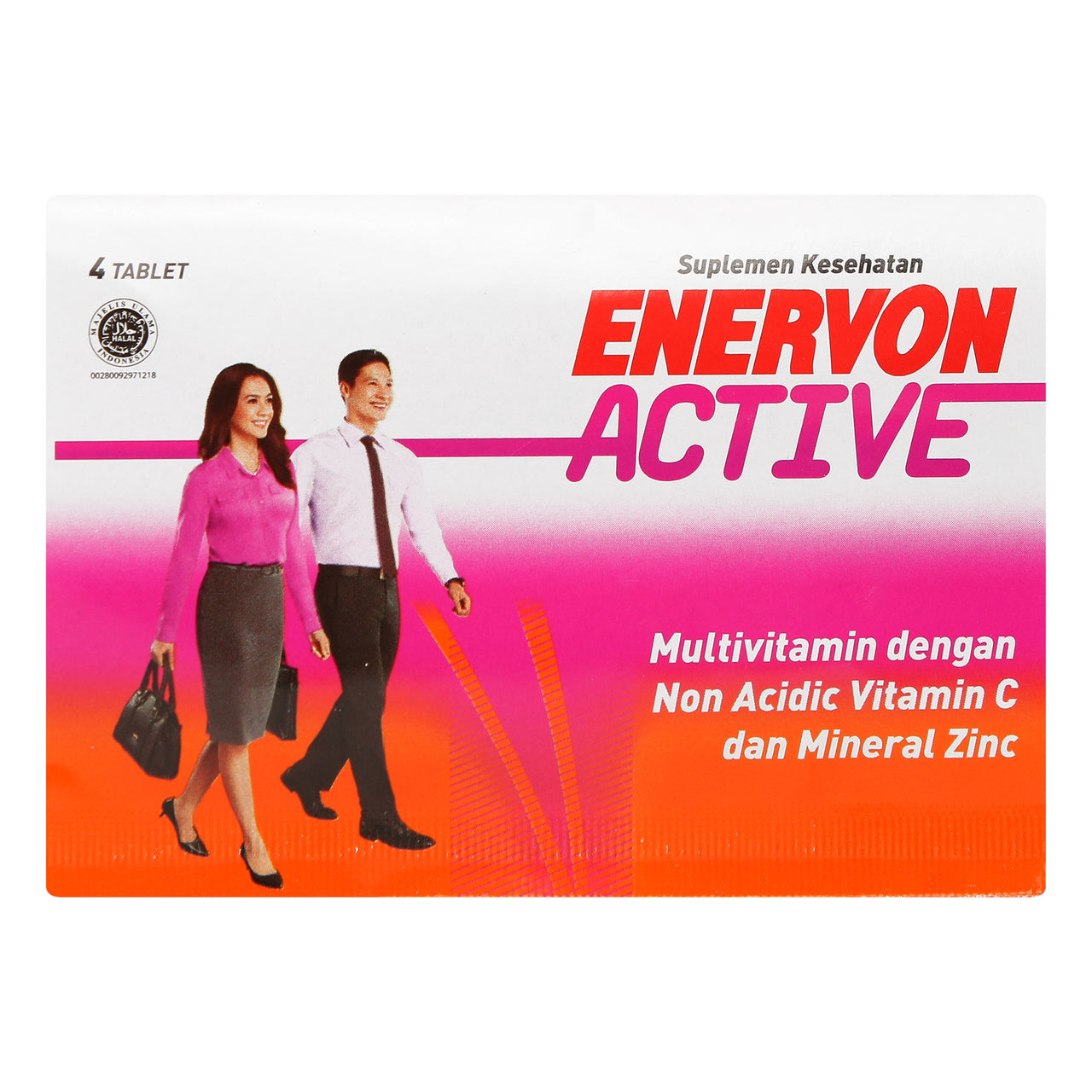 ENERVON ACTIVE 1 STRIP ISI 4 TABLET