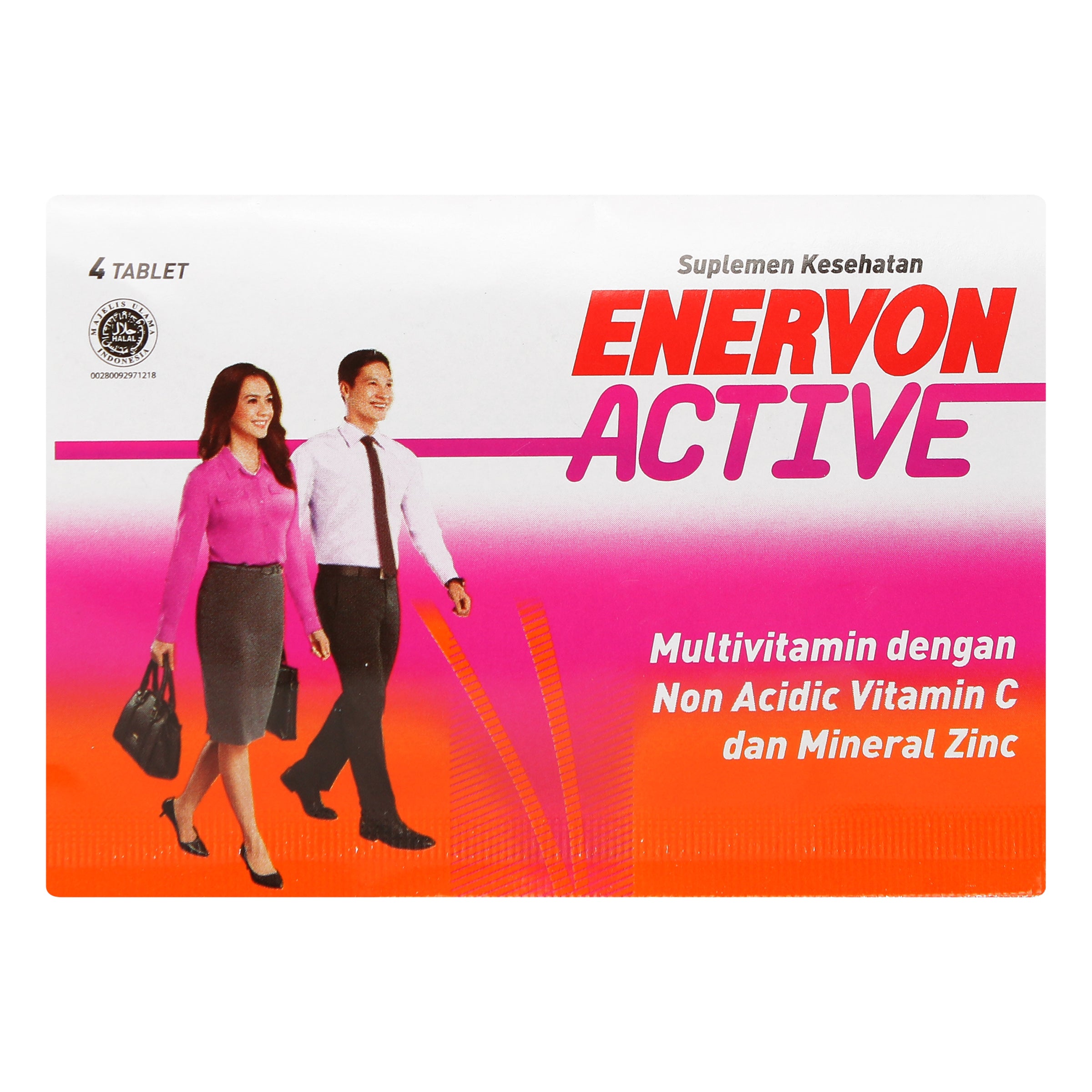 ENERVON ACTIVE 1 STRIP ISI 4 TABLET