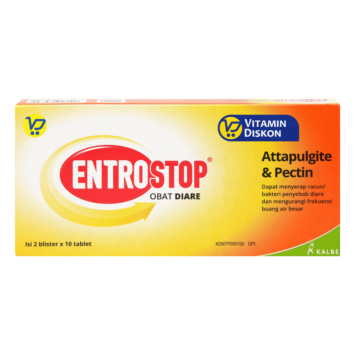ENTROSTOP 1 BOX ISI 2 STRIP