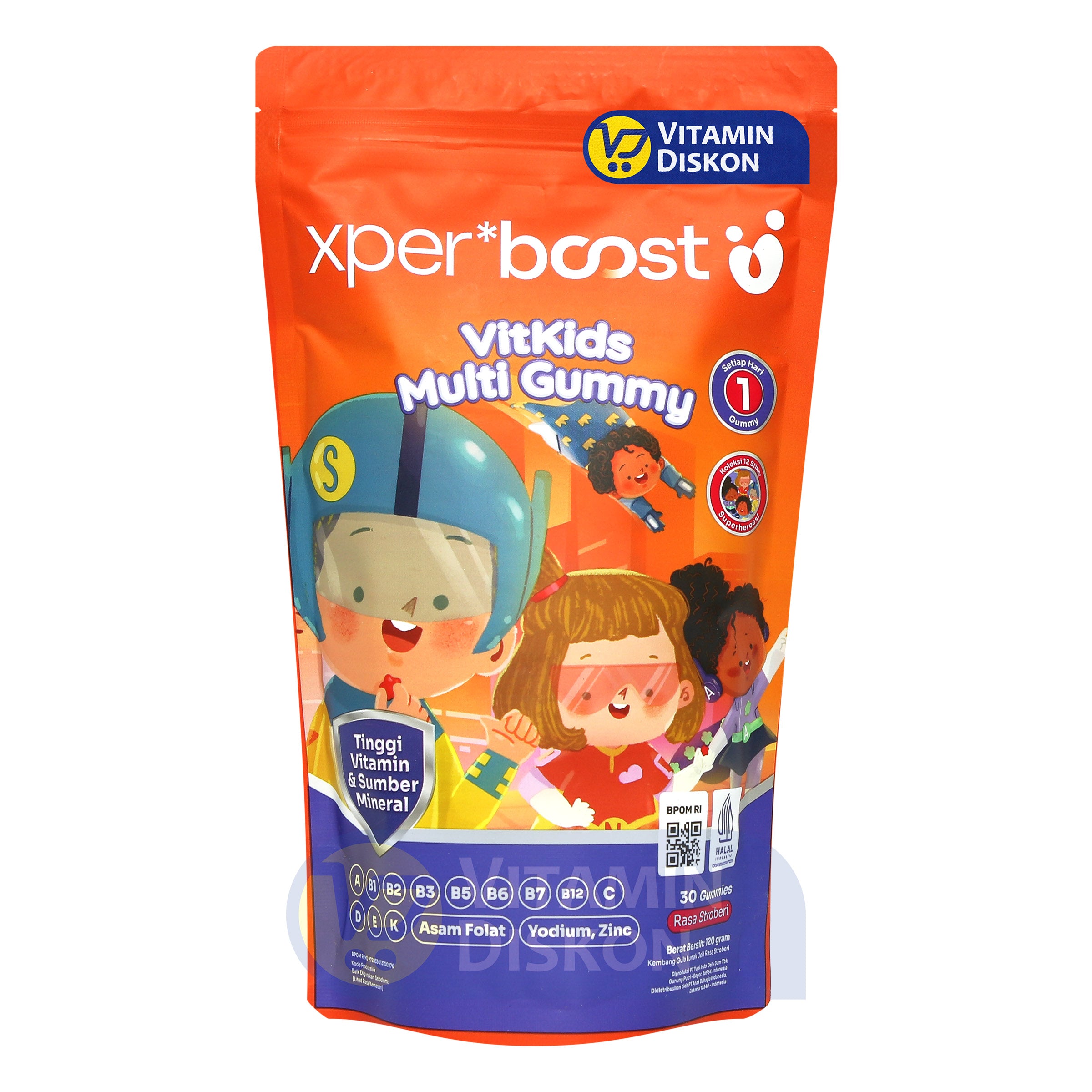 EXPERT BOOST VITKIDS MULTI GUMMY ISI 30 PCS