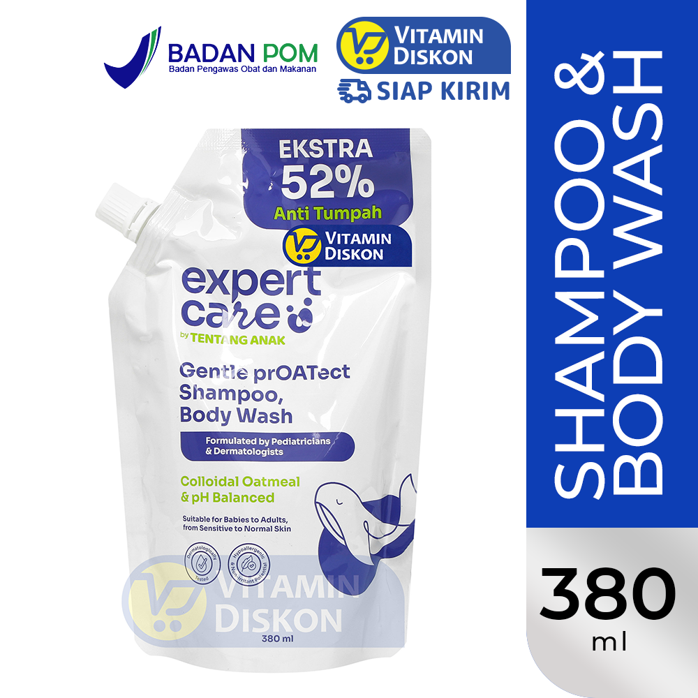 EXPERT CARE DAILY PROATECT SHAMPOO AND BODY WASH 380 ML