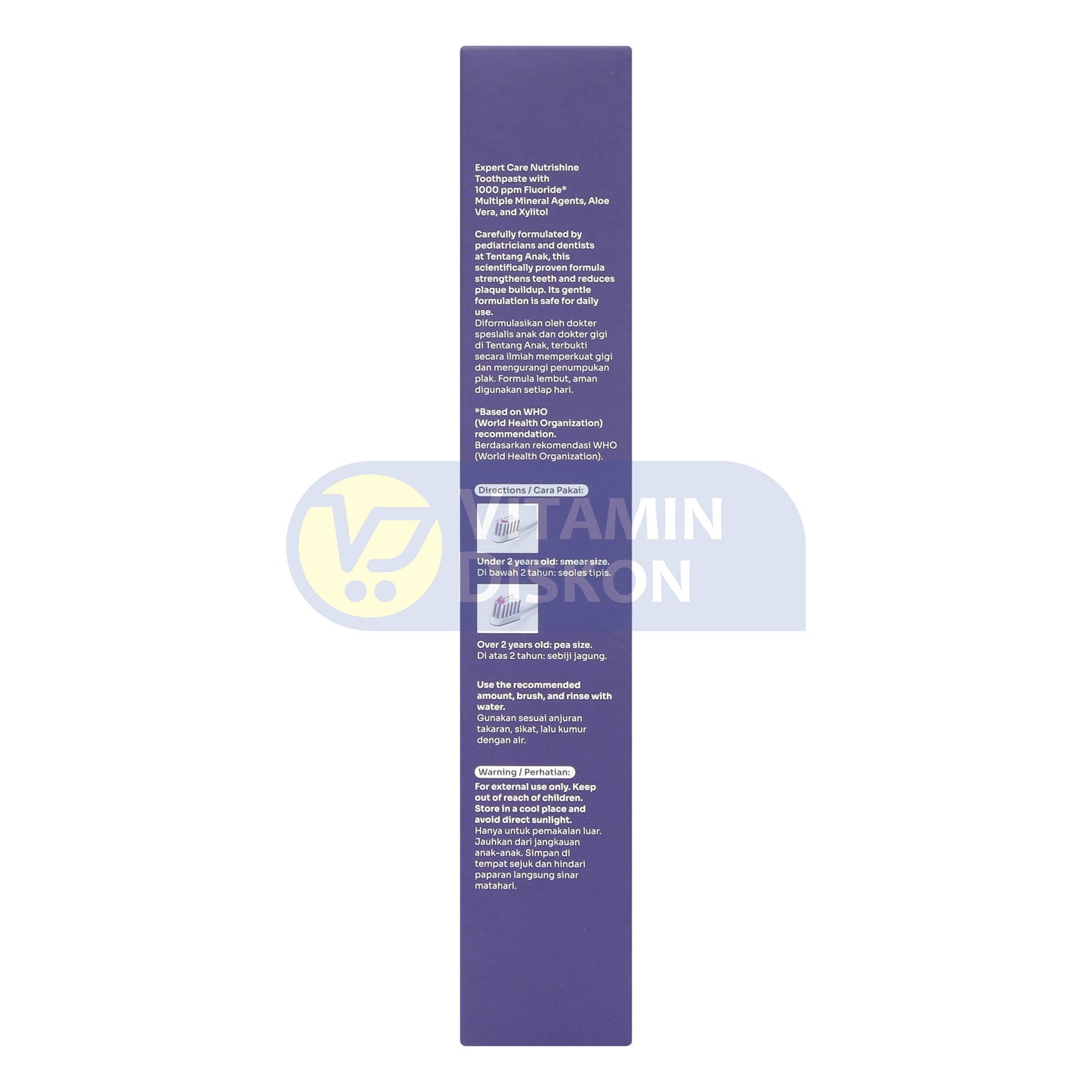 EXPERT CARE NUTRISHINE TOOTHPASTE 36 GR