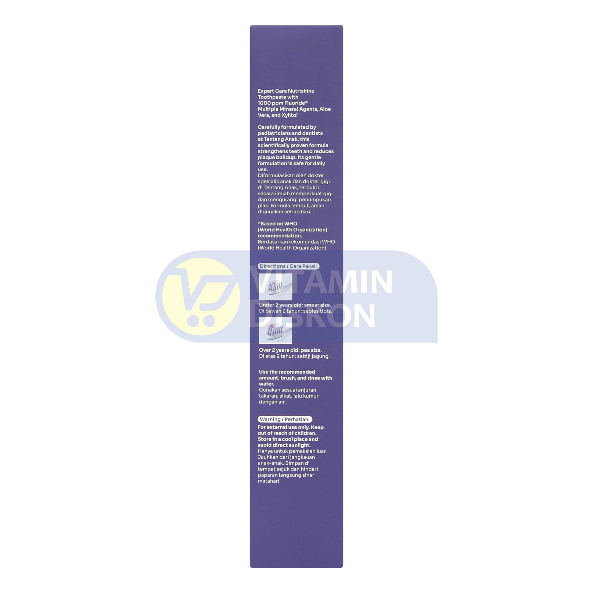 EXPERT CARE NUTRISHINE TOOTHPASTE 36 GR