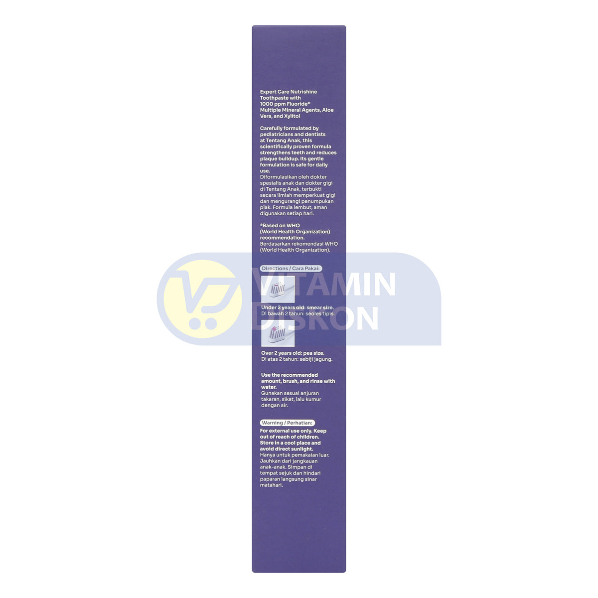 EXPERT CARE NUTRISHINE TOOTHPASTE 36 GR