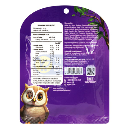 EYEVIT GUMMY RASA ORANGE 1 SACHET ISI 5 GUMMY