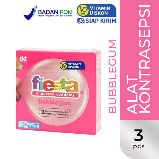 FIESTA BUBBLEGUM ISI 3 PCS