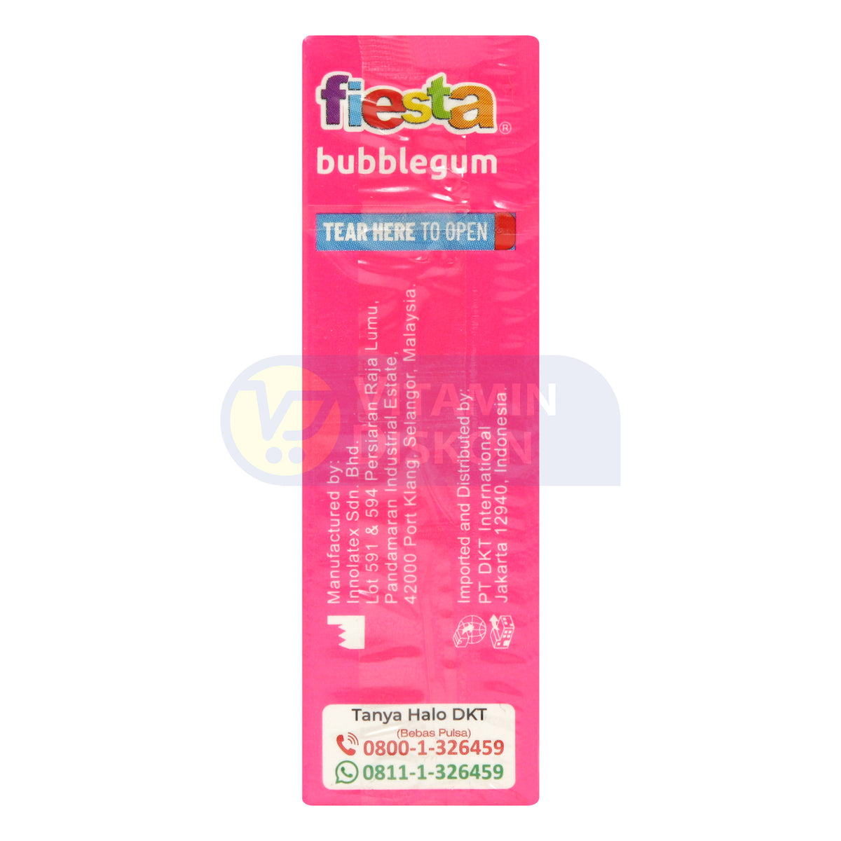 FIESTA BUBBLEGUM ISI 3 PCS
