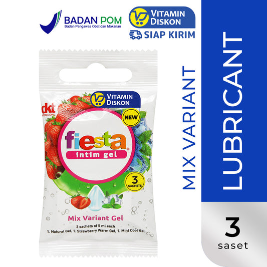 FIESTA INTIM GEL MIX VARIANT 3 SACHET @5ML