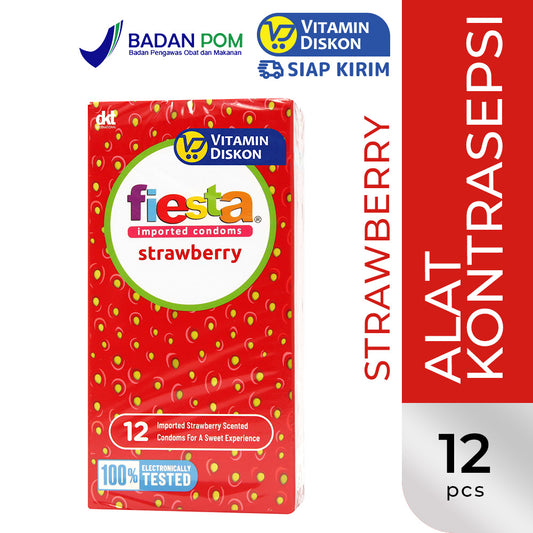 FIESTA STRAWBERRY ISI 12 PCS