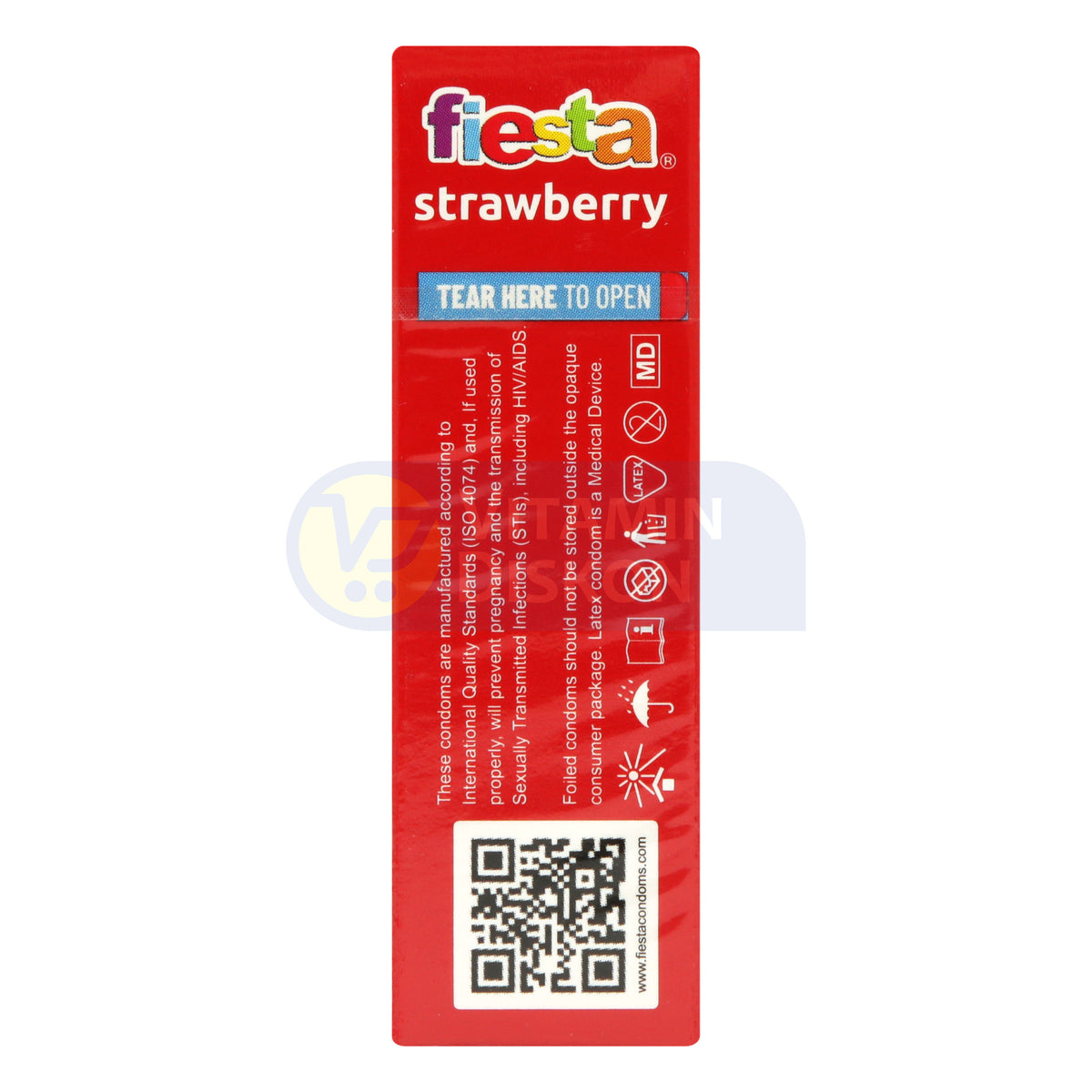 FIESTA STRAWBERRY ISI 3 PCS